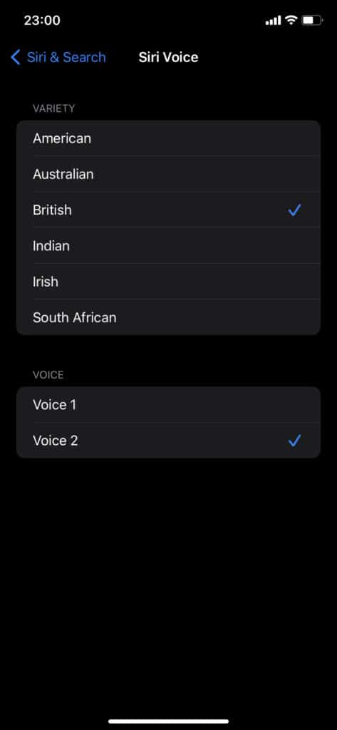 how to change siri accent on ipad and iphone
