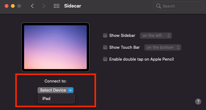 how to setup ipad as a second monitor to your mac with sidecar
