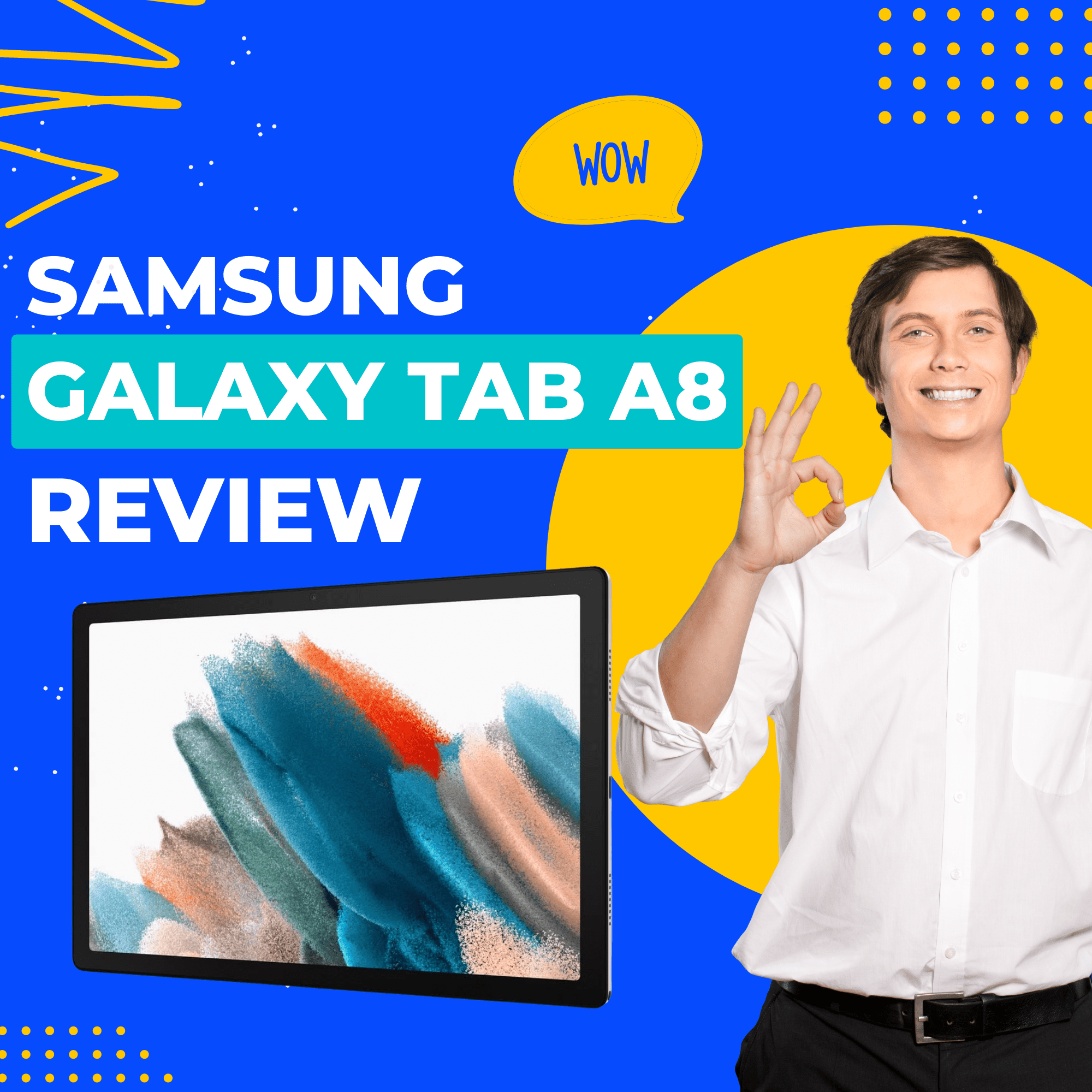 samsung galaxy tab a8 review with pros, cons, specifications, ratings, etc.