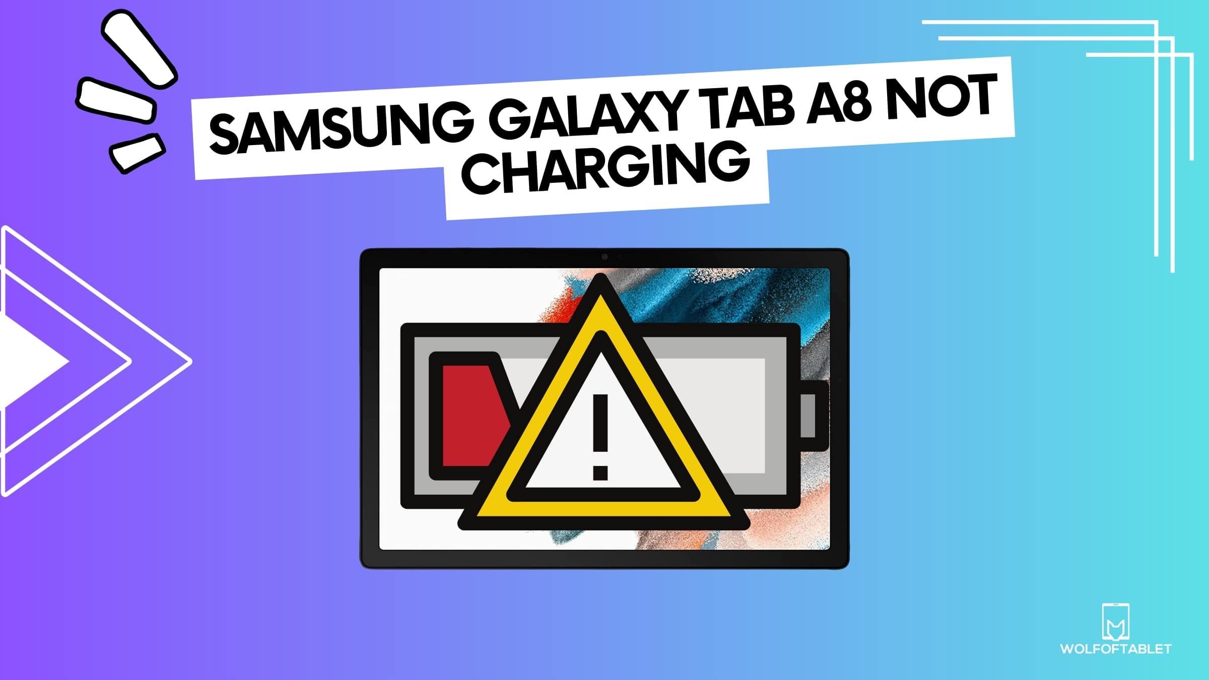 samsung galaxy tab not charging - how to fix it