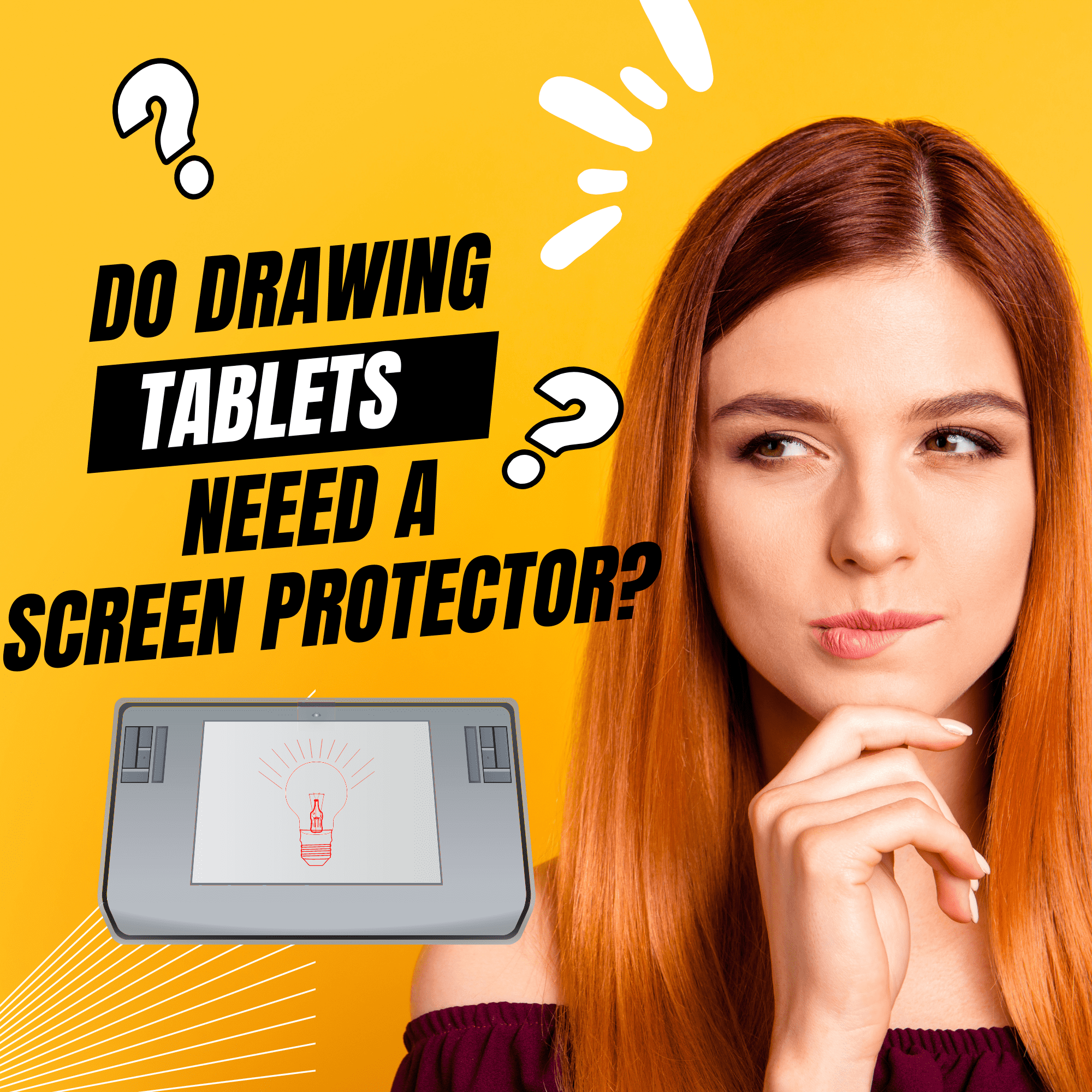 do drawing tablets need a screen protector? Answered