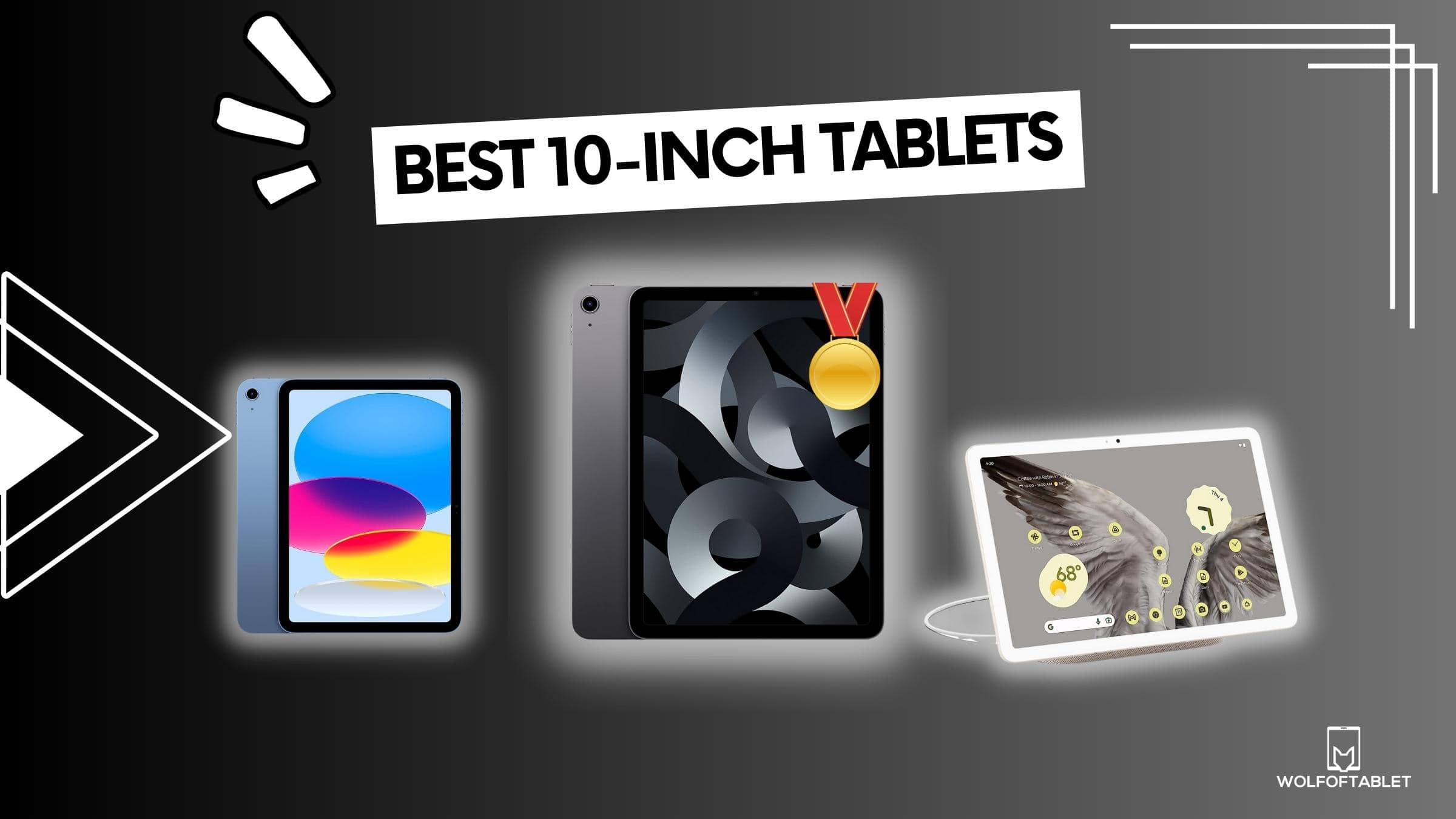 here are the top 10 10-inch tablets in the market - with pros and cons