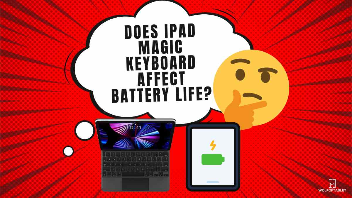 does ipad magic keyboard affect battery life - answered