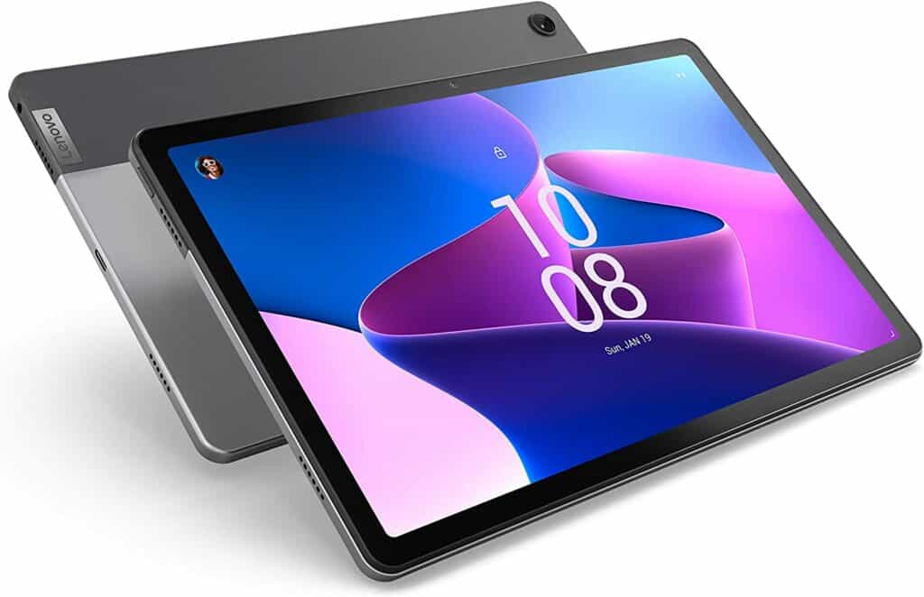 2. Lenovo Tab M10 Plus (3rd Gen) best under 200 usd with stylus support