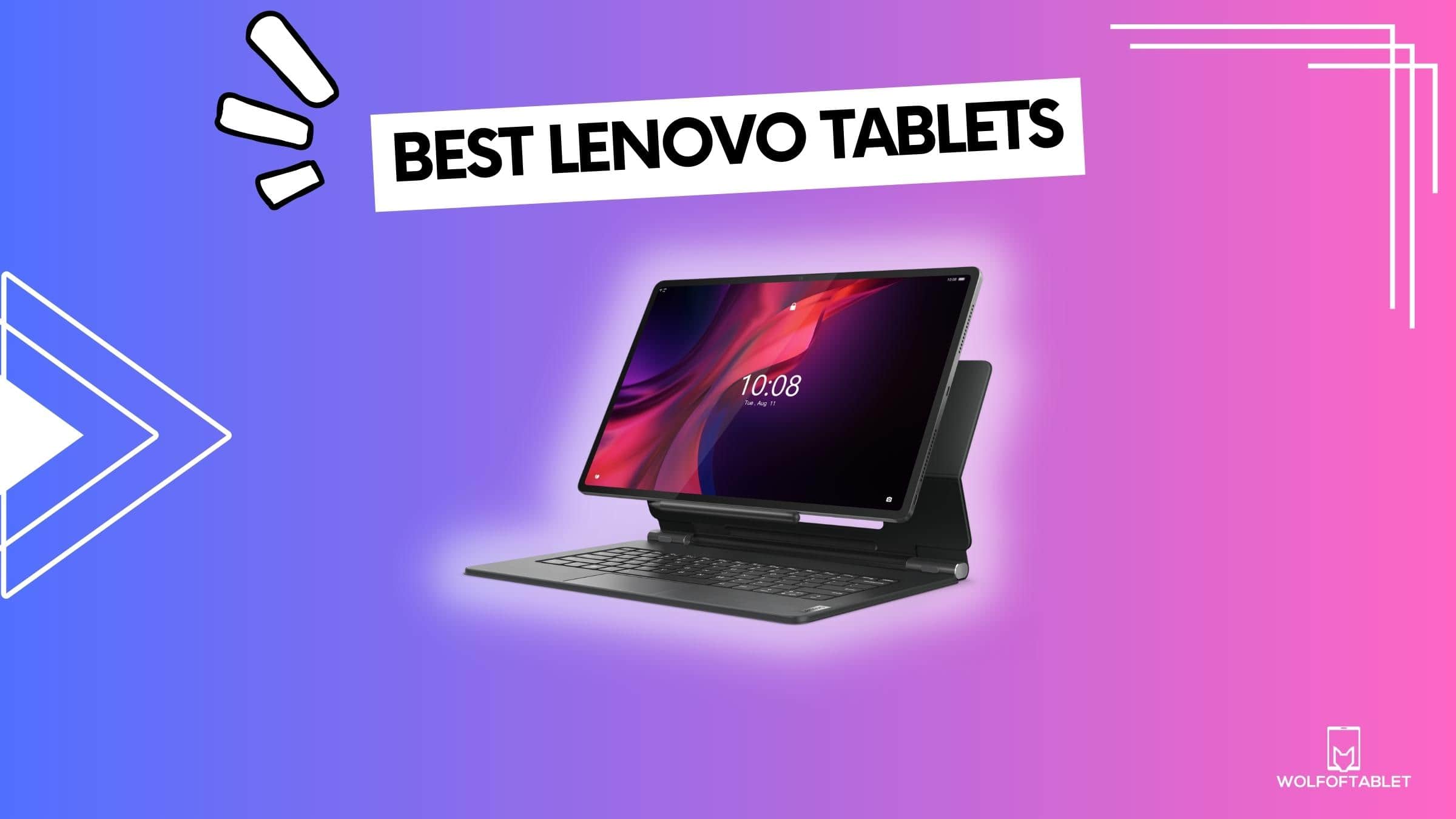 take a look at the best lenovo tablets in the market