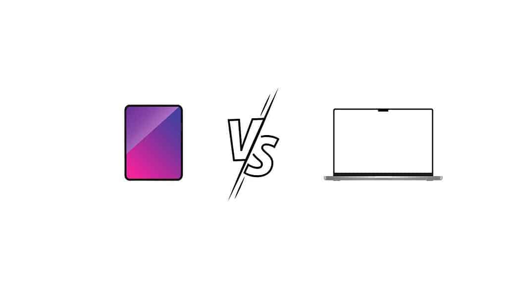 ipad pro vs macbook pro side by side