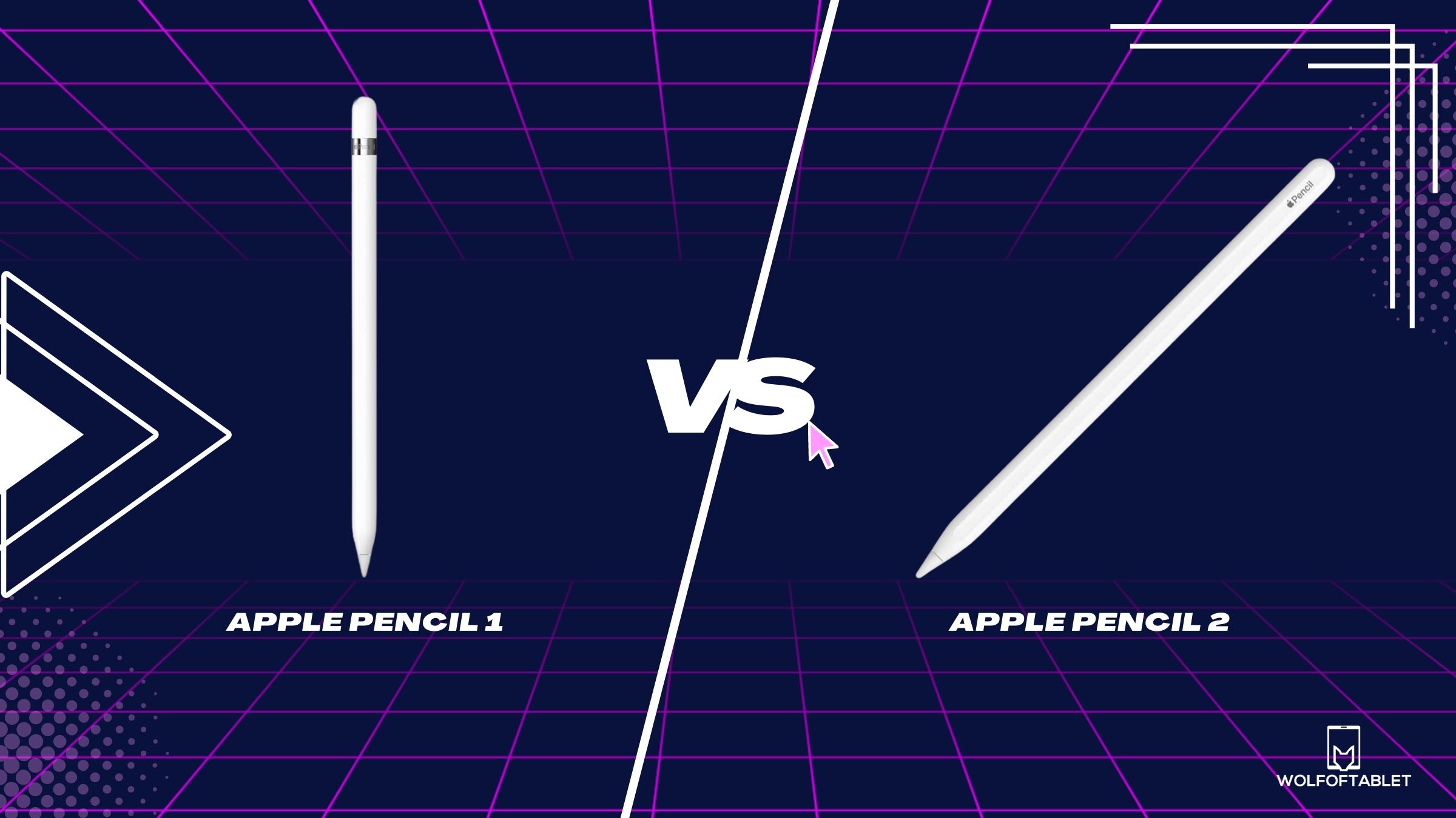 Apple Pencil 1 vs 2 Compared - find out 5 key differences