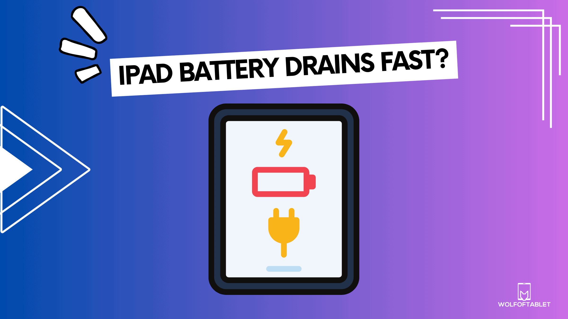 ipad battery drains fast - here how you can fix it