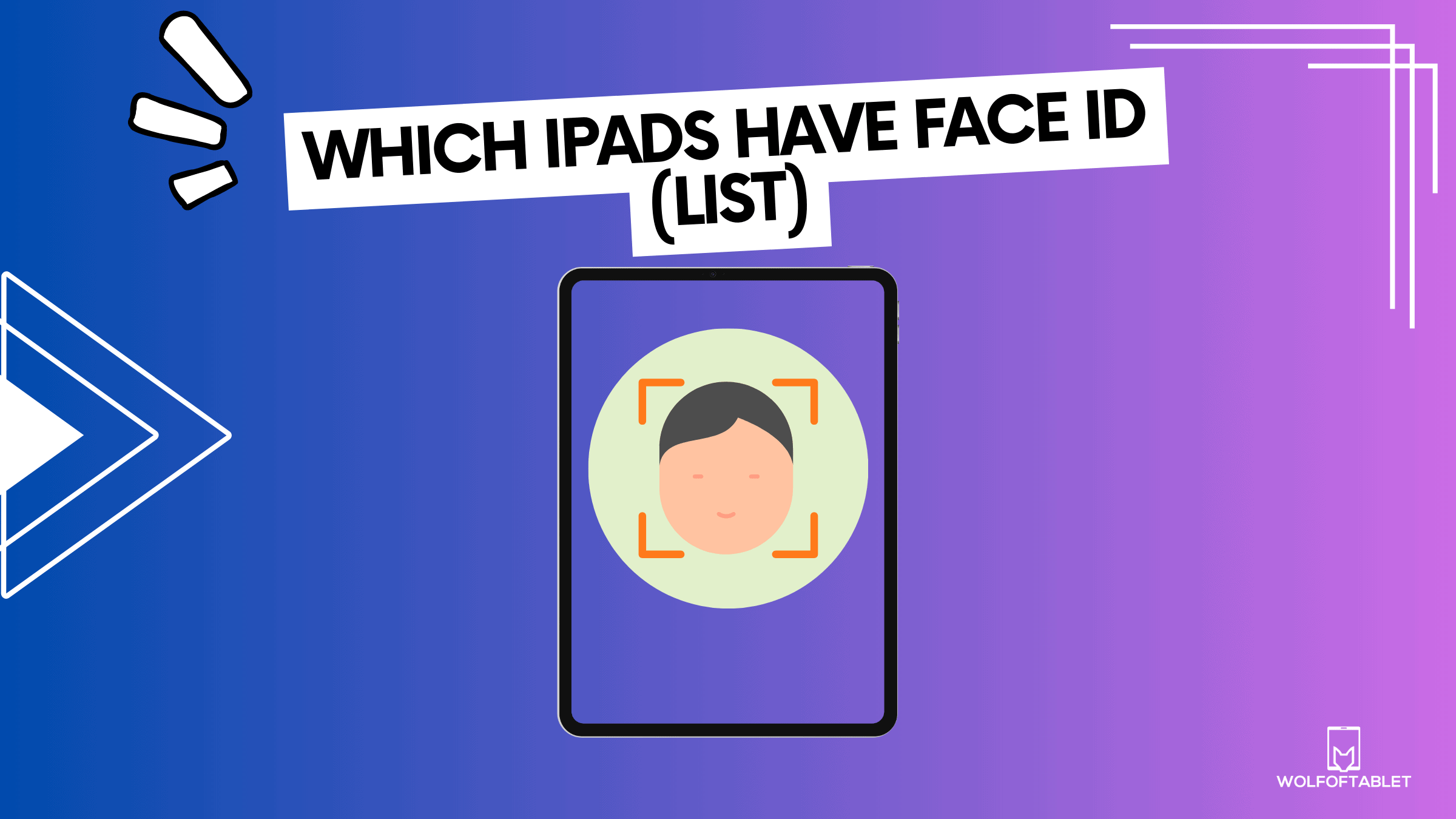 which ipads have face id - full list and why this feature isn't on other ipads