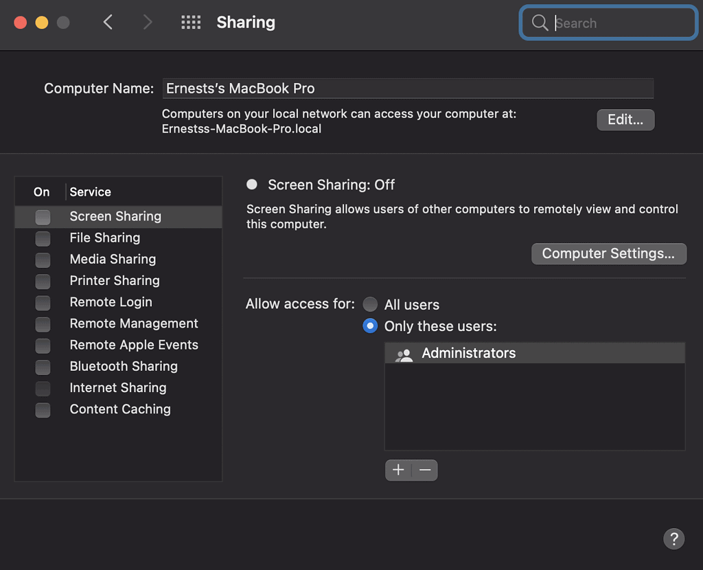 changing airdrop name on macbook