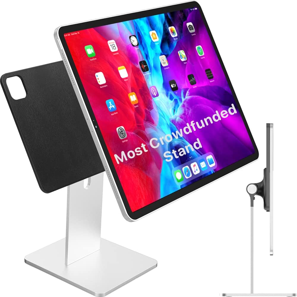 CharJenPro Patented MagFlott Premium Magnetic Stand for iPad Pro
