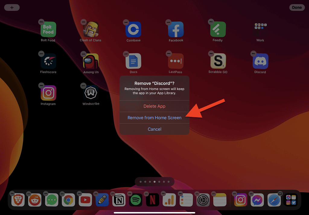 how to hide apps on ipad or iphone