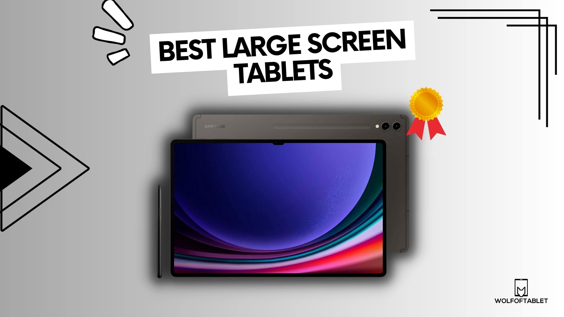 best large screen tablets - top list