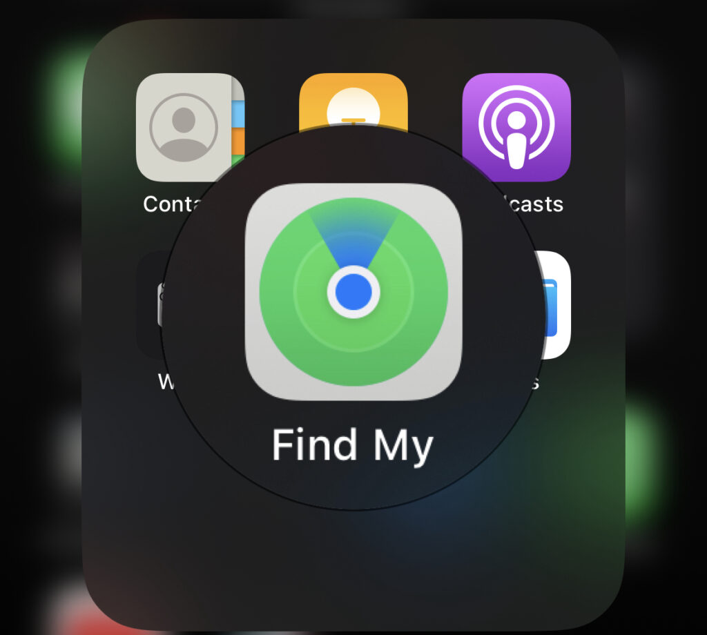 find my app on apple