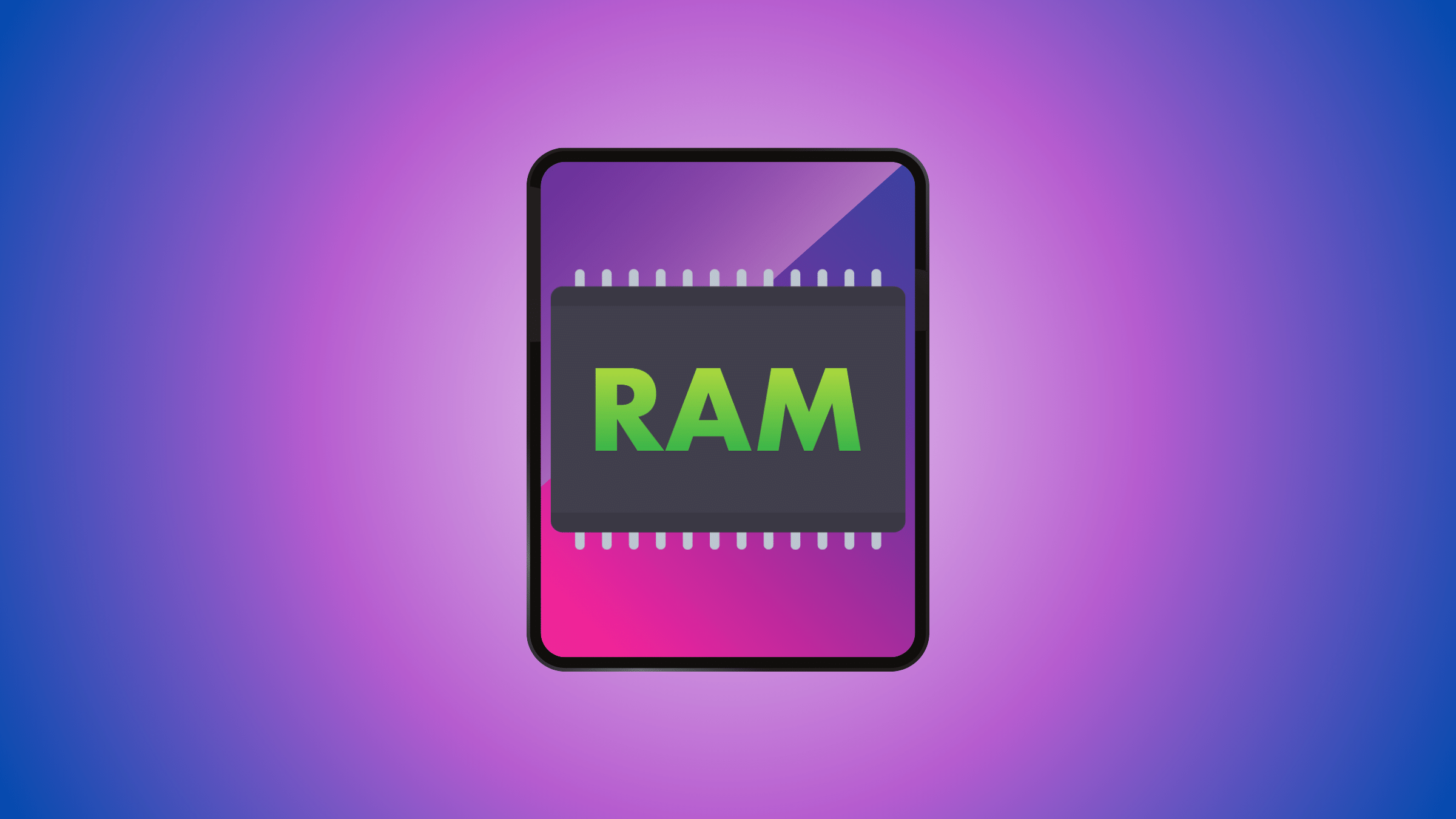 how much ram each ipad model has compared