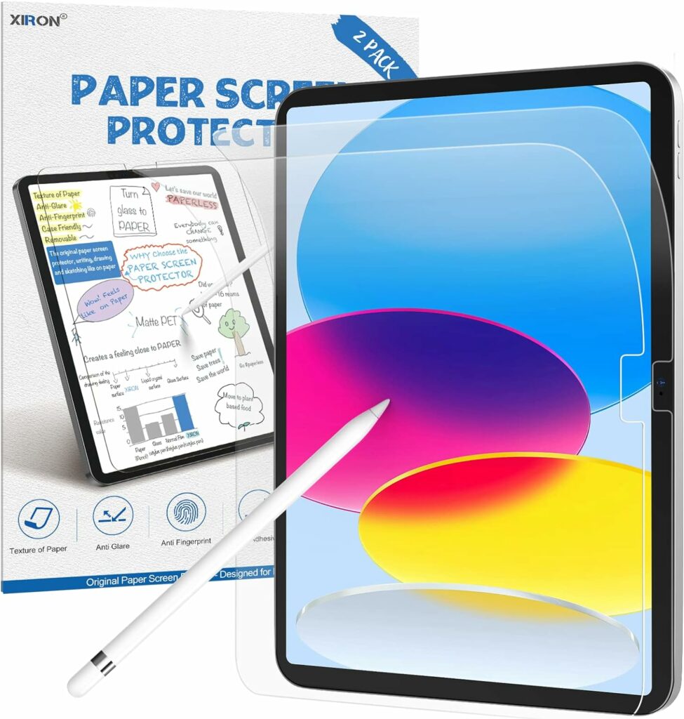 XIRON 2 PACK Paper Screen Protector