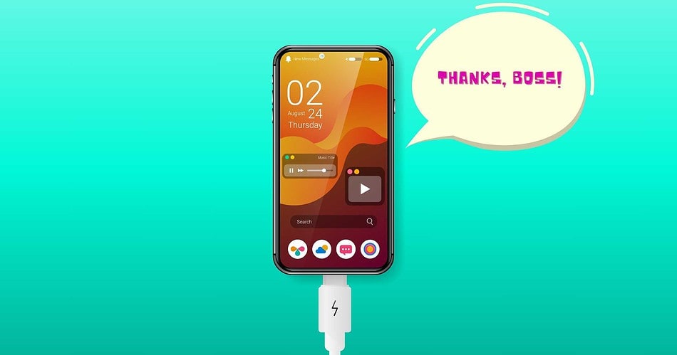 make your iphone speak when you charge it